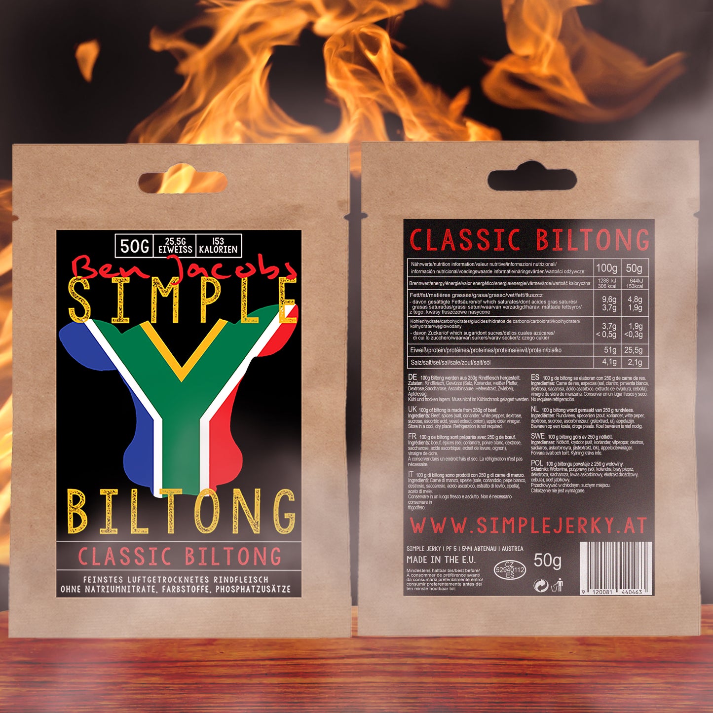 Klassisk Biltong (mængderabat)