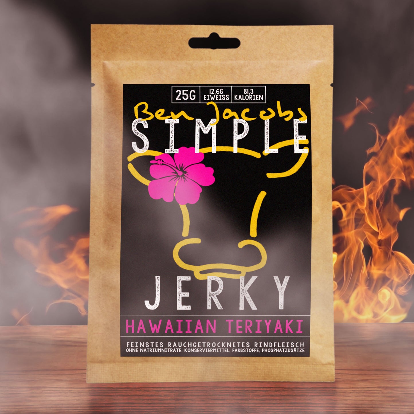 Oksekød Jerky - Hawaiian Teriyaki