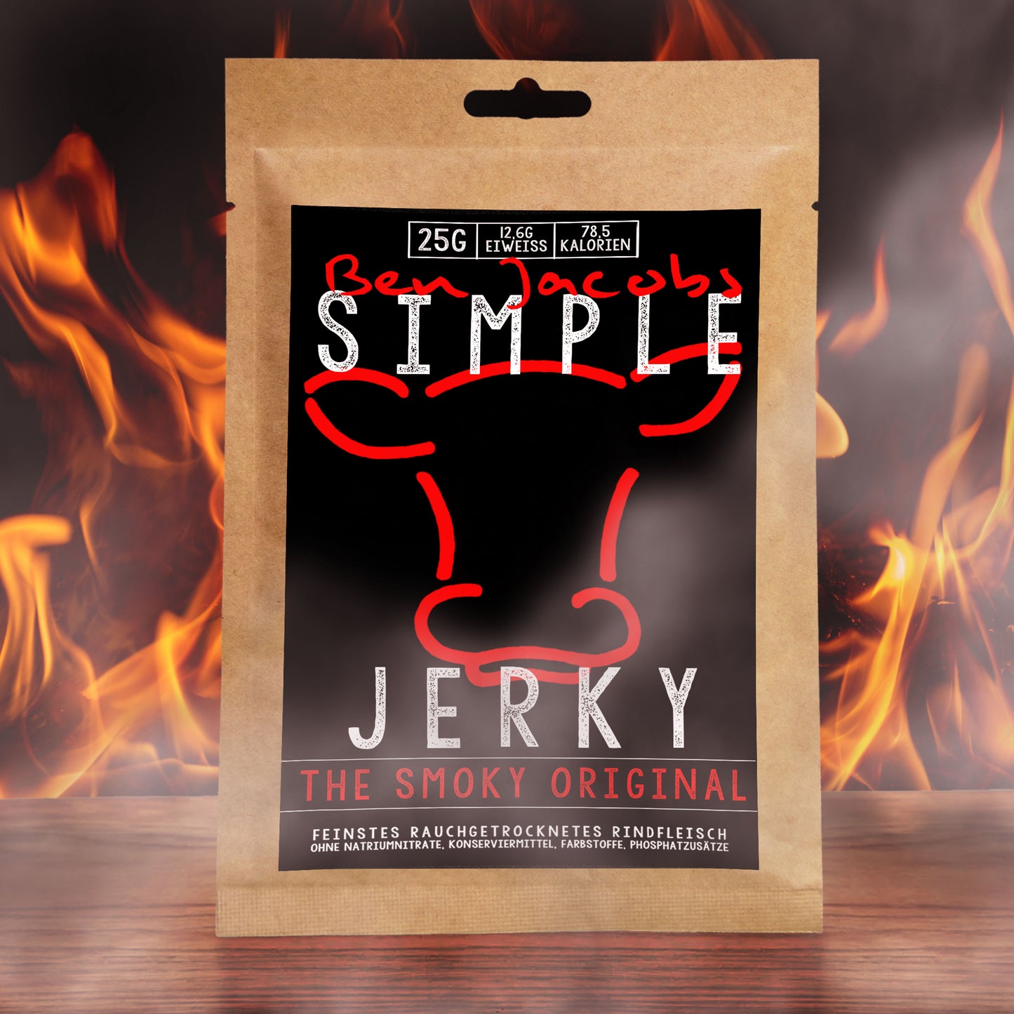 Beef Jerky - Den Røgede Original